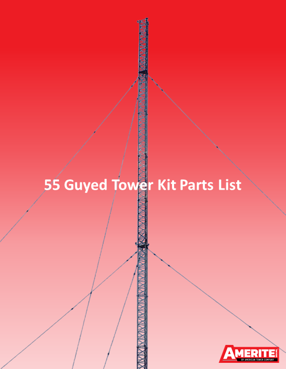 55 Guyed Parts List Cover Image