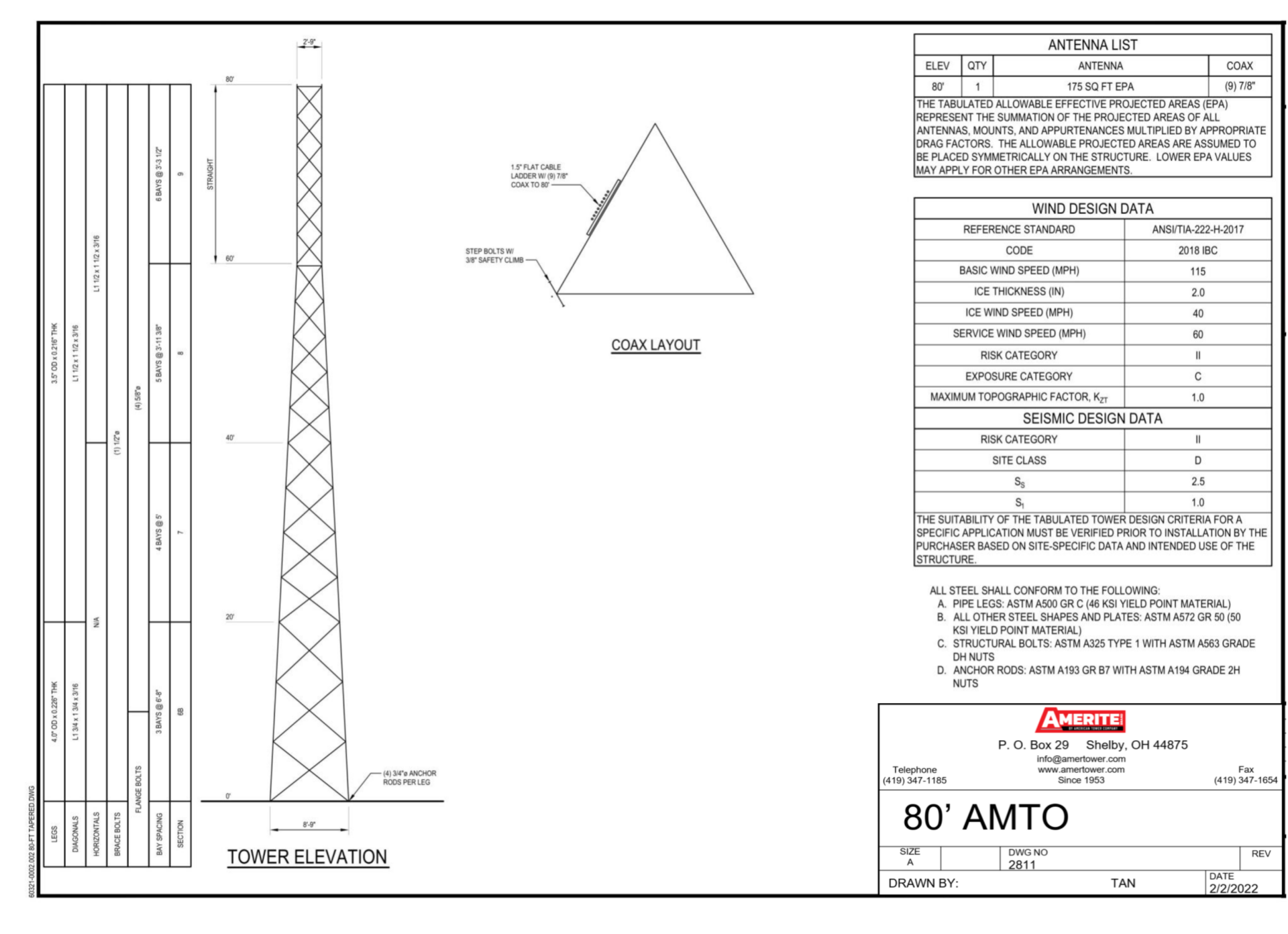 AMTO-80 Spec Sheet